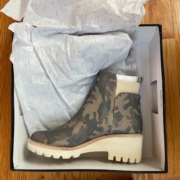 Camo Canvas Boot from Dolce Vita - Picture 6 of 8